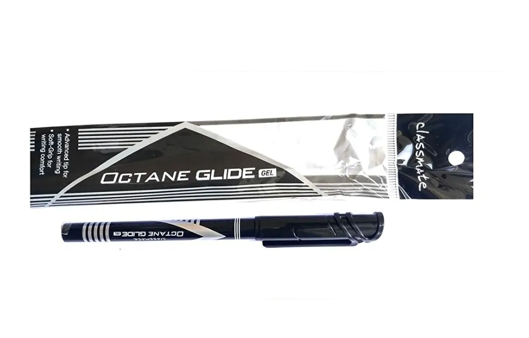 Classmate Octane Glide Gel- Black Pen, Pack of 1 pen, Monobox